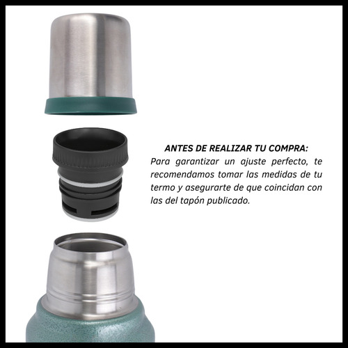 Tapón Cebador Compatible Con Varios Termos Repuesto 1lt