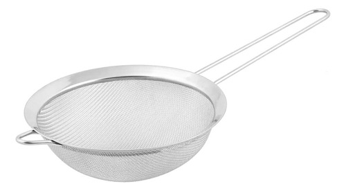Colador Con Mango Aro Malla Fina De Acero Inoxidable