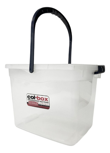 Caja Organizadora Plástica Megacol Box Colombraro 10 Litros