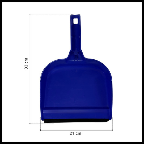 PALA PLÁSTICA DE RESIDUOS CON BANDA DE GOMA