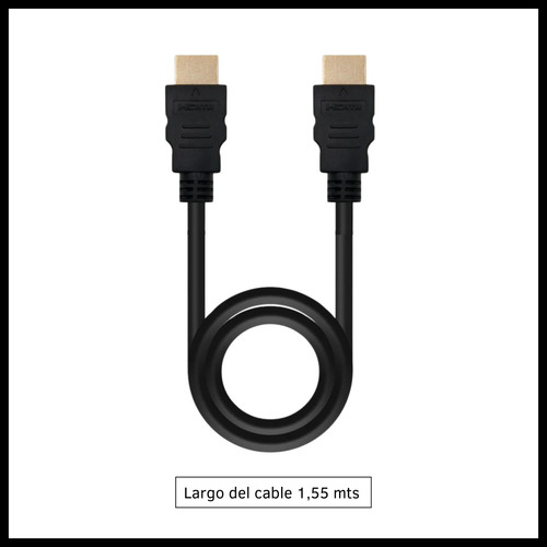 Cable Hdmi 3 En 1 Adaptadores Micro Y Mini Hdmi 1,5 Metros 