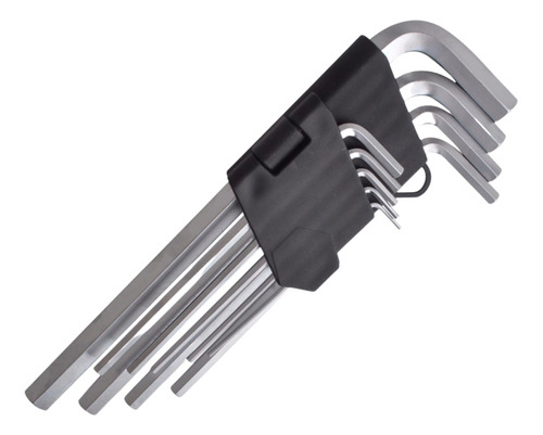 Llave Allen Grande X9 Piezas Largas C/ Soporte
