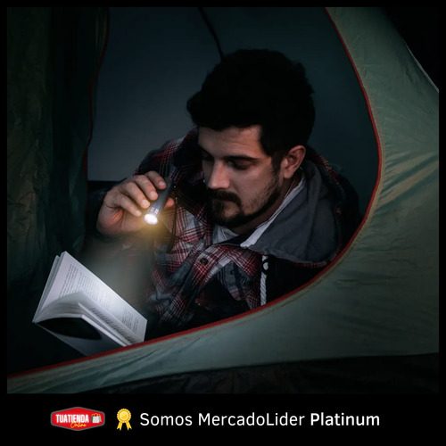 Linterna Led Light De Mano Tamaño Chico Con Luz Blanca 