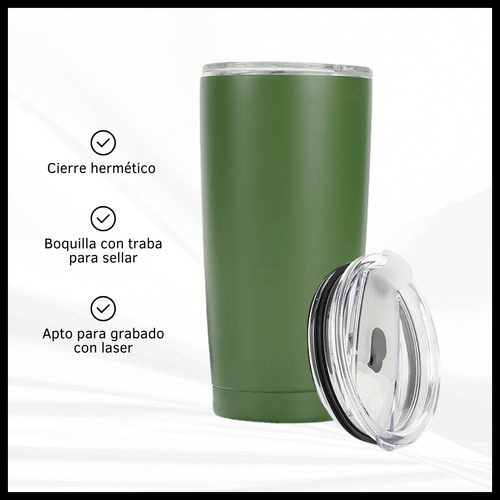 Vaso Térmico Jarro Acero Inoxidable Hermético Frio Calor 24h