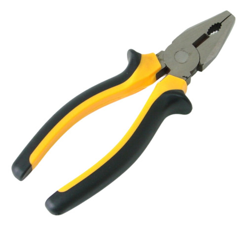 Pinza Universal 8 Pulgadas Mango Ergonómico Amarillo Y Negro