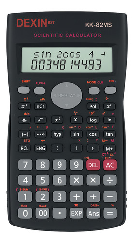 Calculadora Científica 12 Dígitos 240 Funciones Con Tapa 
