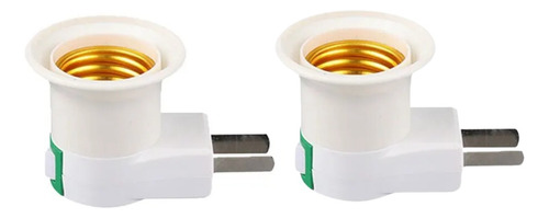 Adaptador Portalampara Foco E27 Con Boton Interruptor Luz 