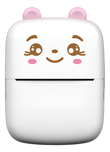 Mini Impresora Térmica Bluetooth Recargable Portátil Gatito