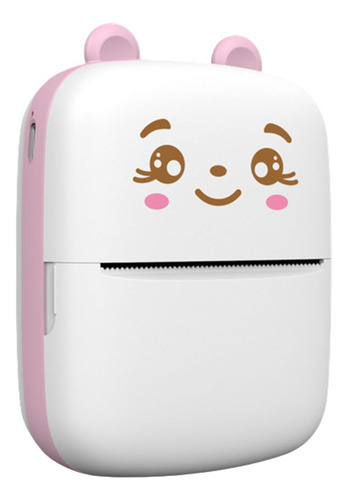 Mini Impresora Térmica Bluetooth Recargable Portátil Gatito