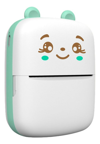 Mini Impresora Térmica Bluetooth Recargable Portátil Gatito