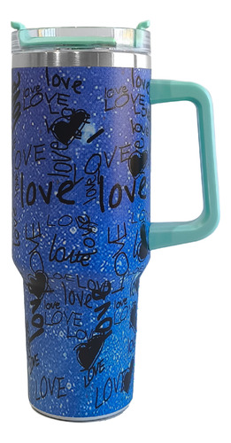 Vaso Térmico 1.2l Acero Inoxidable Con Manija Y Sorbete