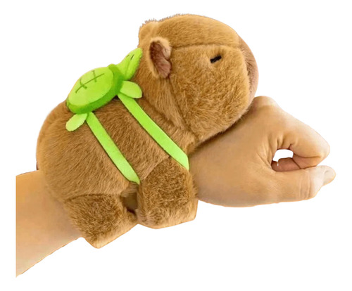 Peluche Capibara Carpincho Pulsera Agarra Muñeca Capybara