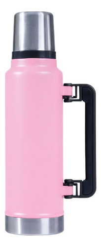 Termo Acero Inoxidable 1,3 Litros Tapón Cebador Frío Calor