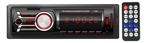 Estéreo Auto Pantalla Lcd Con Usb Mp3 Fm Sd Entrada Auxiliar
