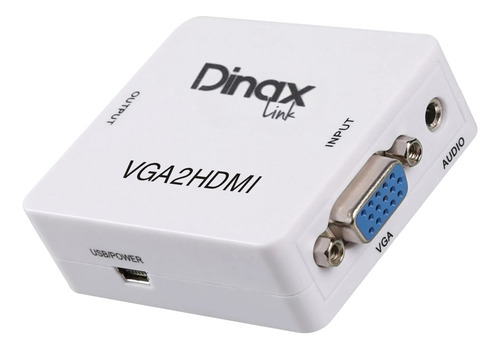 Conversor Vga A Hdmi Adaptador Convertidor Video Y Audio