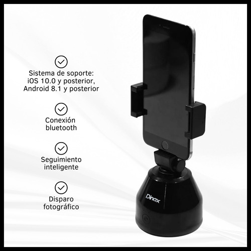 Selfie Trípode C/seguimiento Inteligente Facial Rotación 360