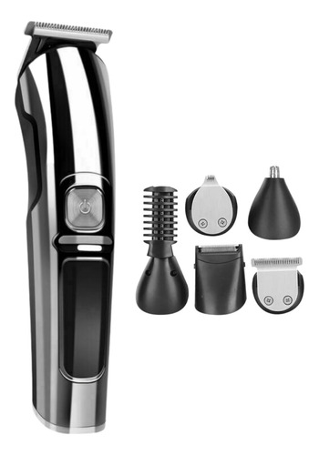 Maquina Cortadora De Barba O Pelo 6 En 1 Recargable Con Usb