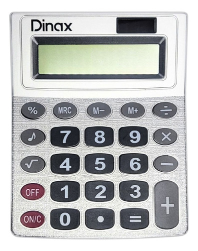 Calculadora Básica De Escritorio Display 12 Dígitos Plástico