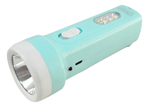Linterna Luz Led Fría De Emergencia Con Batería Recargable 