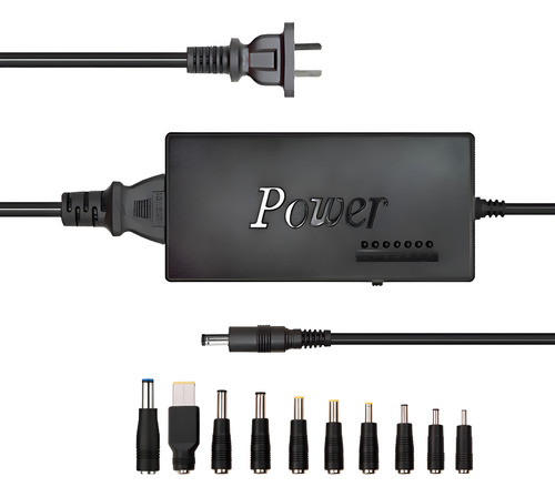 Cargador Para Notebook Universal 10 Puntas Intercambiables 