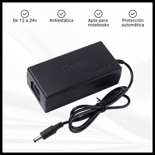 Cargador Para Notebook Universal 10 Puntas Intercambiables 