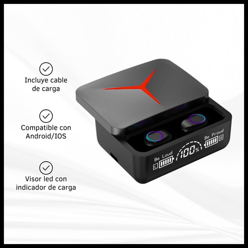 Auriculares Inalámbricos In Ear Aurifly Pro17 Bluetooth Negro