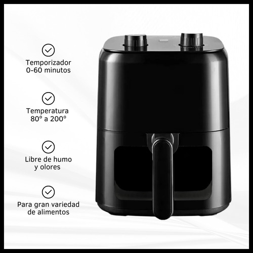 Freidora De Aire Sin Aceite Eléctrica Air Fryer 6.5lts 1500w