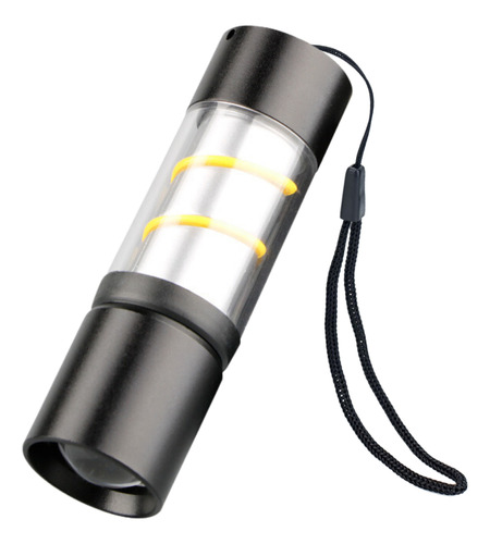 Linterna Led Mini Táctica Recargable 3 Modos De Iluminación