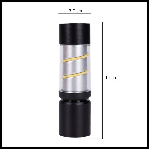 Linterna Led Mini Táctica Recargable 3 Modos De Iluminación