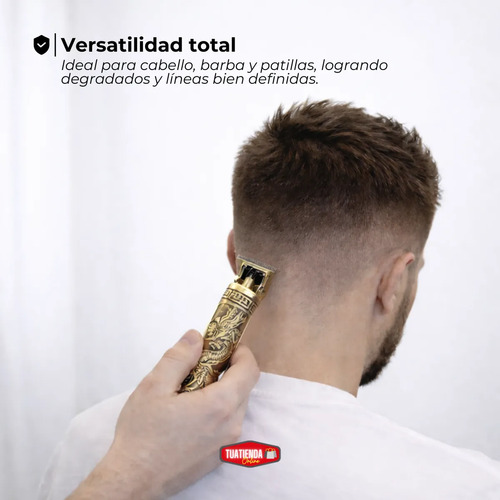 Máquina Patillera Cortadora De Pelo Vintage Inalámbrica