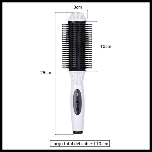Cepillo Alisador Eléctrico Para Cabello Pelo 2 Temperaturas