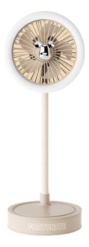 Mini Ventilador De Pie Brazo Flexible Inalámbrico Recargable