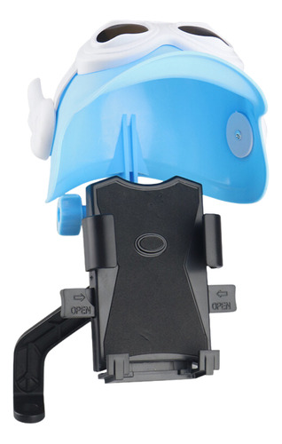 Soporte Porta Celular Con Mini Casco Para Motos Holder 360°
