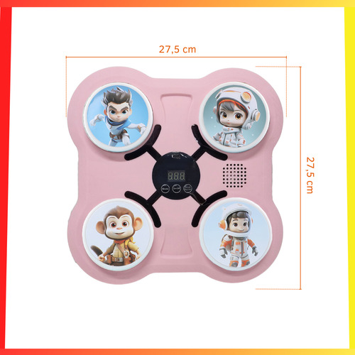 Máquina De Boxeo Musical Infantil Inteligente Recargable