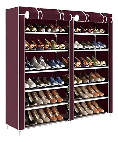 Zapatero Estante Organizador De Calzados Zapatos 6 Niveles