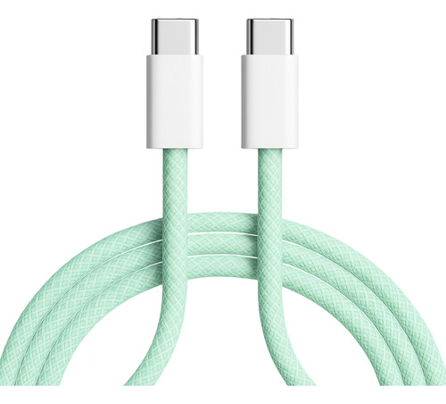 Cable Usb Tipo C 1 Metro Carga Rápida Datos Reforzado Usb-c