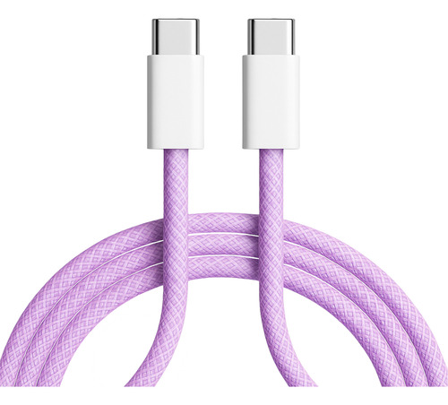 Cable Usb Tipo C 1 Metro Carga Rápida Datos Reforzado Usb-c