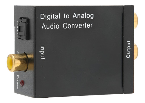 Convertidor De Audio Óptico Digital Toslink Rca