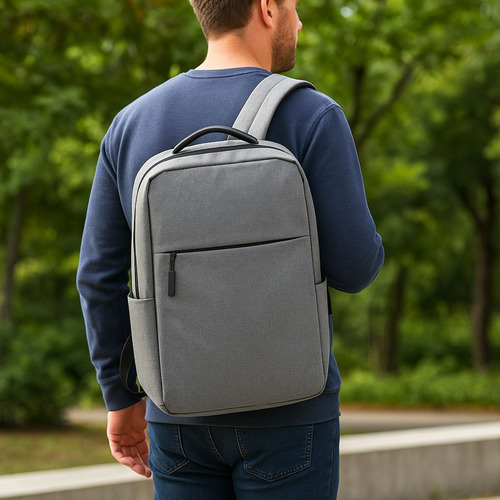 Mochila Porta Notebook Reforzada Cierre Escolar Oficina