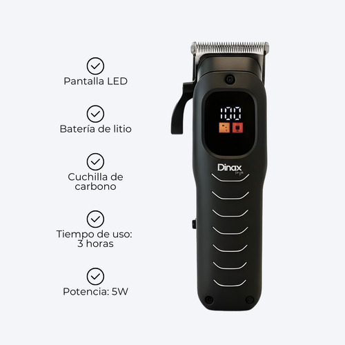 Kit Cortadora De Pelo Shaver Afeitadora 3 En 1 Inalámbrica