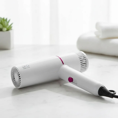 Secador De Pelo Cabello 1600w 2 Velocidades Aire Frio Calor Blanco