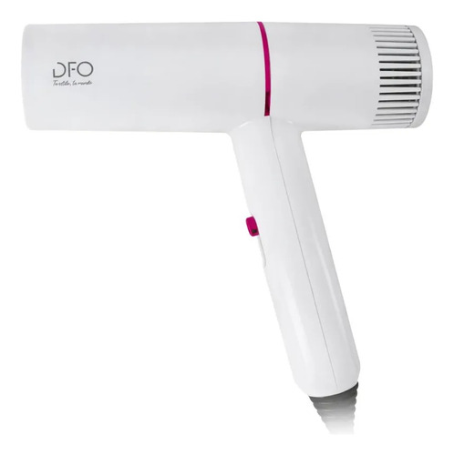 Secador De Pelo Cabello 1600w 2 Velocidades Aire Frio Calor Blanco