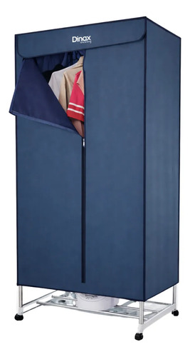 Tender Vertical Secador De Ropa A Calor Electrico 2 En 1 Azul