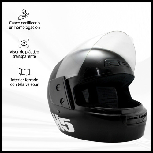 Halcon H5 - Negro - S