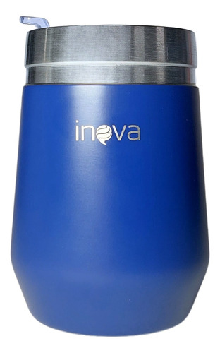 Vaso Térmico Con Tapa Acero Inoxidable 350ml Antideslizante 