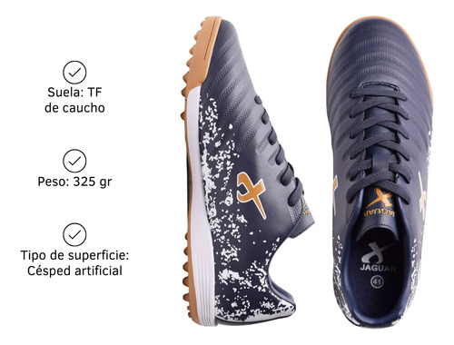 Zapatillas Botines Césped Artificial Jaguar Art. 5010