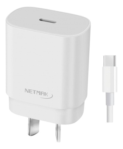 Cargador Cabezal Cable Usb Tipo C A C Carga Rápida 30w