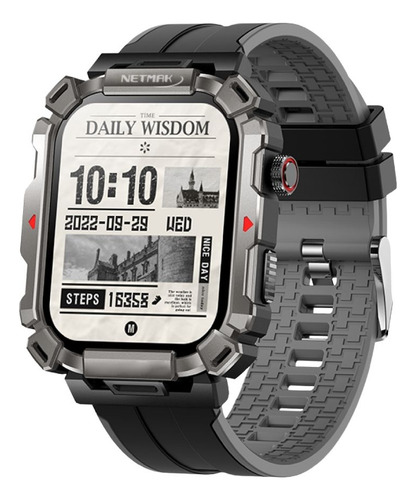 Smartwatch Reloj Inteligente Pantalla 2,01 Táctil Sumergible