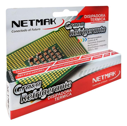 Pasta Térmica Refrigerante Grasa Disipadora De Calor 10cc