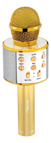 Micrófono Karaoke Bluetooth Parlante Inalámbrico Efecto Voz